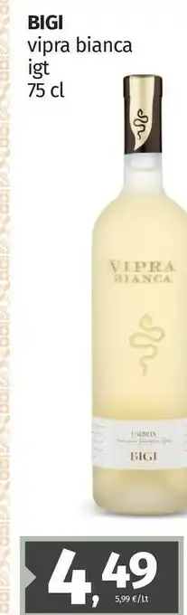 Pam Bigi Vino rosso offerta