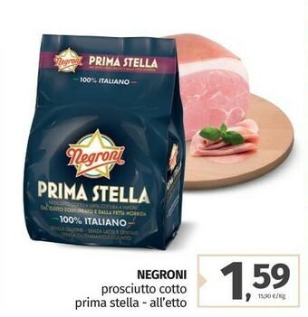 Pam Negroni Prosciutto cotto offerta