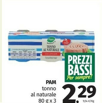 Pam Tonno offerta
