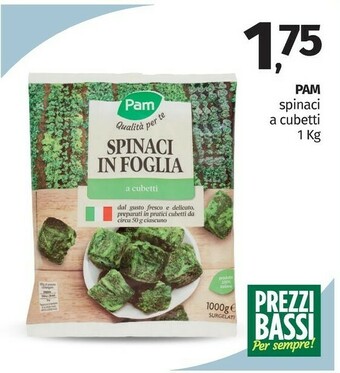 Pam Spinaci offerta