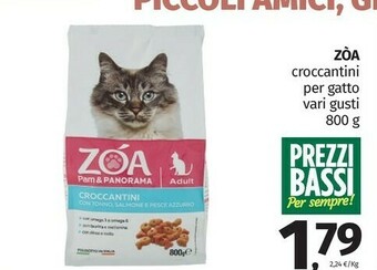 Pam Cibo per gatti offerta
