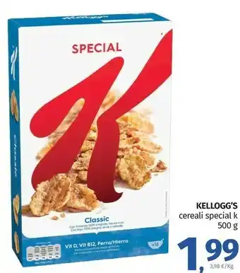 Pam Kelloggs Cereali offerta