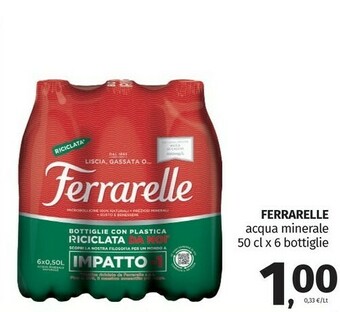 Pam Ferrarelle Acqua offerta