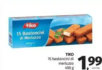 Pam Tiko Bastoncini di pesce offerta