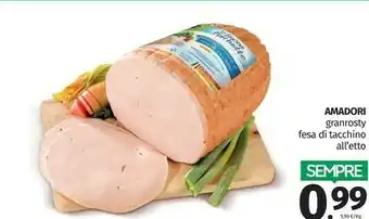 Pam Amadori Fesa di tacchino offerta