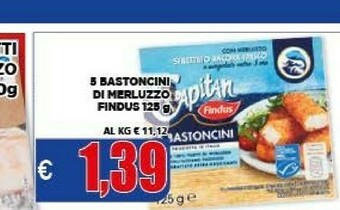 Vivo Supermercati Findus Bastoncini offerta
