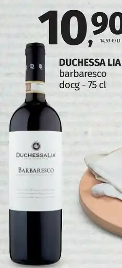 Pam Duchessalia Spumante offerta