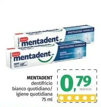 Pam Mentadent Dentifricio offerta