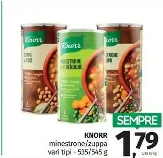 Pam Knorr Minestrone offerta