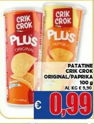 Vivo Supermercati Crik crok Snack offerta