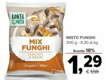 Todis Bontà dell'orto Misto Funghi offerta