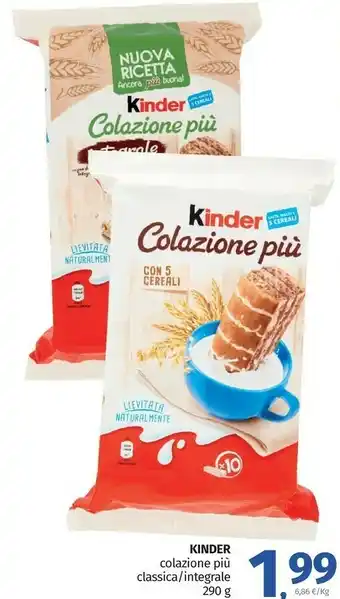 Pam Kinder Colazione Più offerta