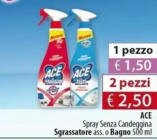 Acqua & Sapone Ace Candeggina offerta