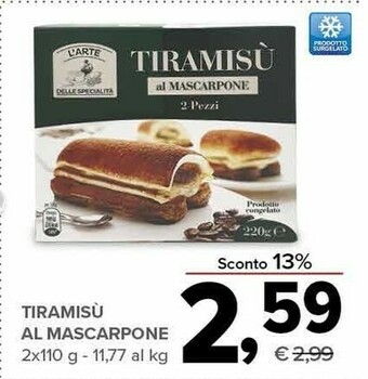 Todis Tiramisu Al Mascarpone offerta