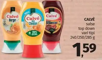 Pam Calvè Salsa offerta