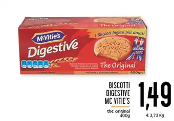 Conad Superstore Mc Vities Biscotti Digestive 400g offerta