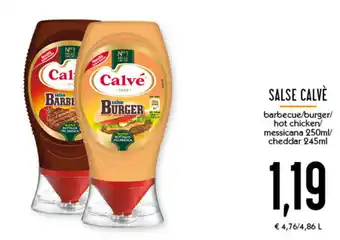 Conad Superstore Calvé Salse 250ml/245ml offerta