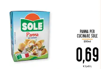 Conad Superstore Sole Panna per Cucinare 200ml offerta