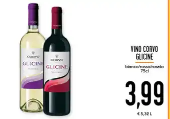 Conad Superstore Corvo Glicine Vino 75cl offerta