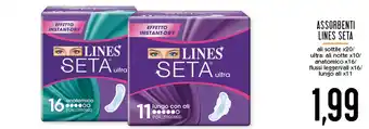Conad Superstore Lines Seta Assorbenti x16/x11 offerta
