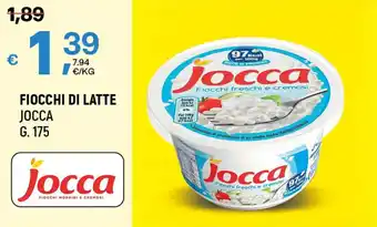 A&O FIOCCHI DI LATTE JOCCA G. 175 offerta