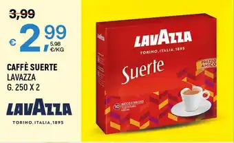 A&O CAFFÈ SUERTE LAVAZZA G. 250 X 2 offerta
