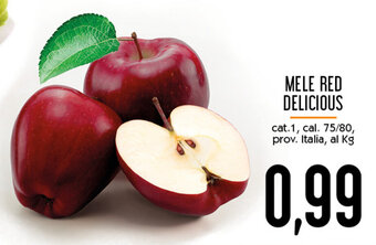 Conad Superstore Mele Red Delicious offerta