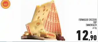 Conad Margherita Emmentaler Formaggio Svizzero Dop offerta