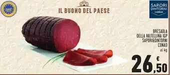 Conad Margherita Conad Sapori & Dintorni Bresaola Della Valtellina IGP offerta