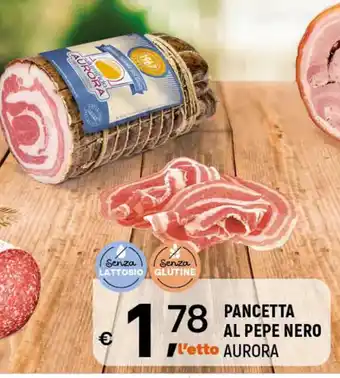 A&O PANCETTA AL PEPE NERO AURORA offerta