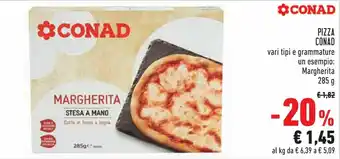 Conad Pizza 285g