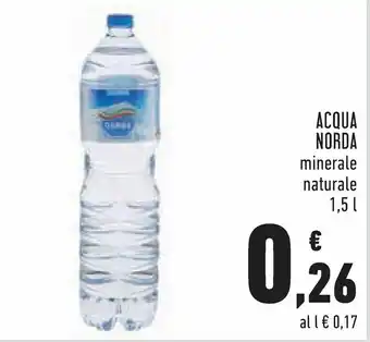 Conad Margherita Norda Acqua 1,5l offerta