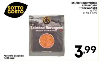 SALMONE NORVEGESE AFFUMICATO THE ICELANDER g 200