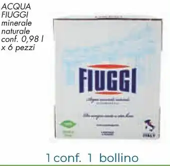 Fiuggi Acqua 0,98l x 6 pezzi