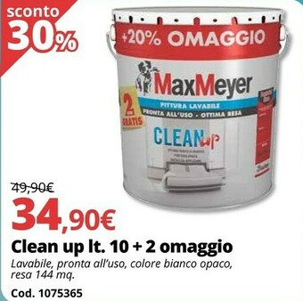 Brico Io Clean Up Lt. 10 + 2 Omaggio offerta