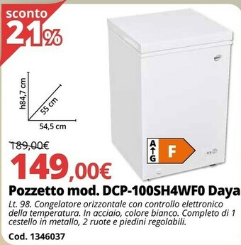 Brico Io Pozzetto Mod. DCP-100SH4WF0 Daya offerta