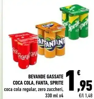Conad Coca-Cola - Fanta Orange 330 g(ml) offerta