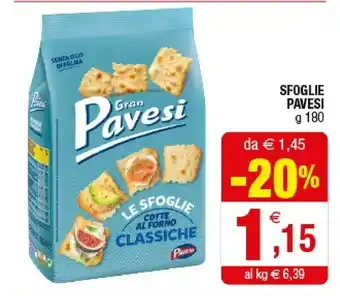 Iperal Pavesi Sfoglie offerta