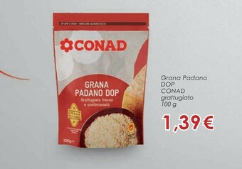 Conad Superstore Conad Grana Padano Dop Grattugiato offerta