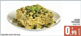 Conad Lasagne Vegetariane offerta