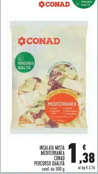Conad Conad Percorso Qualita Insalata Mista Nediterranea offerta