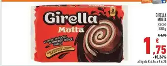 Conad Motta Girella 280 G(ml) offerta