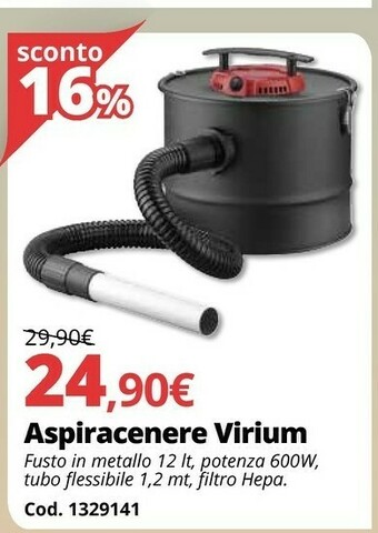 Brico Io Aspiracenere Virium offerta