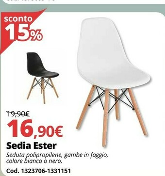 Brico Io Sedia Ester offerta