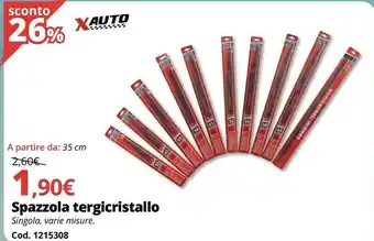 Brico Io X Auto Spazzola Tergicristallo offerta
