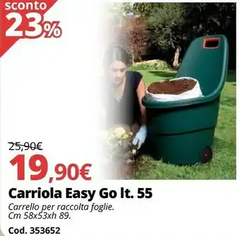 Brico Io Carriola Easy Go offerta