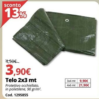 Brico Io Telo 2x3 Mt offerta