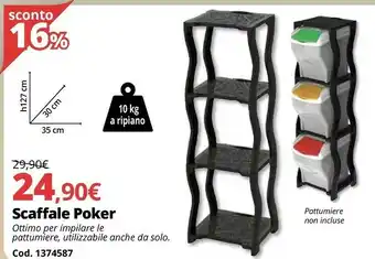 Brico Io Scaffale Poker offerta