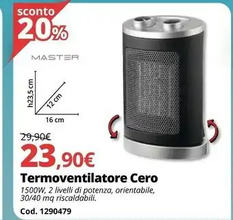 Brico Io Master Termoventilatore Cero offerta