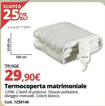 Brico Io Master Termocoperta Matrimoniale offerta